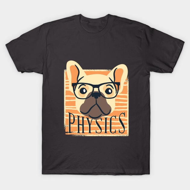 Pug Physics Funny Science Dog Shirt T-Shirt by Popculture Tee Collection